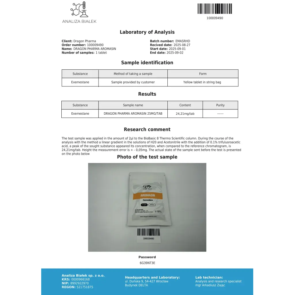 Aromasin 25mg