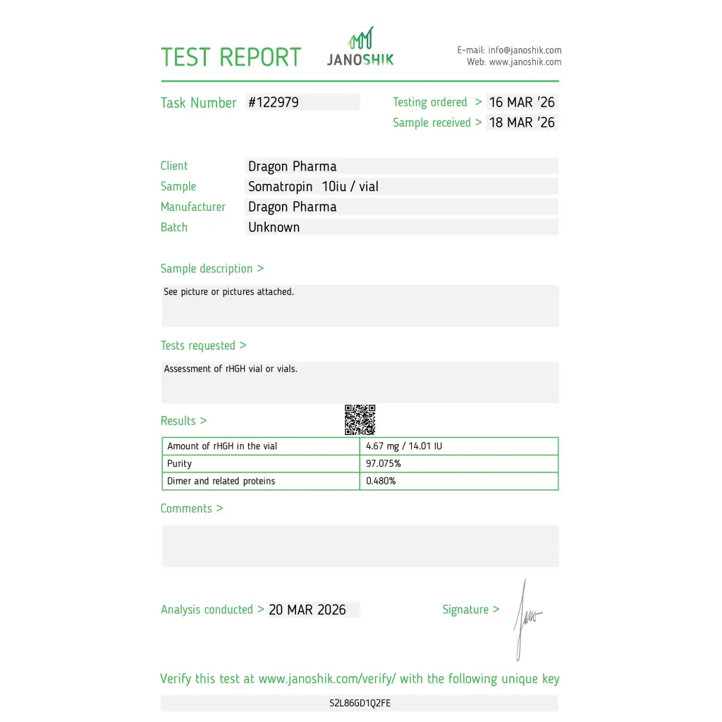 Dragontropin HGH