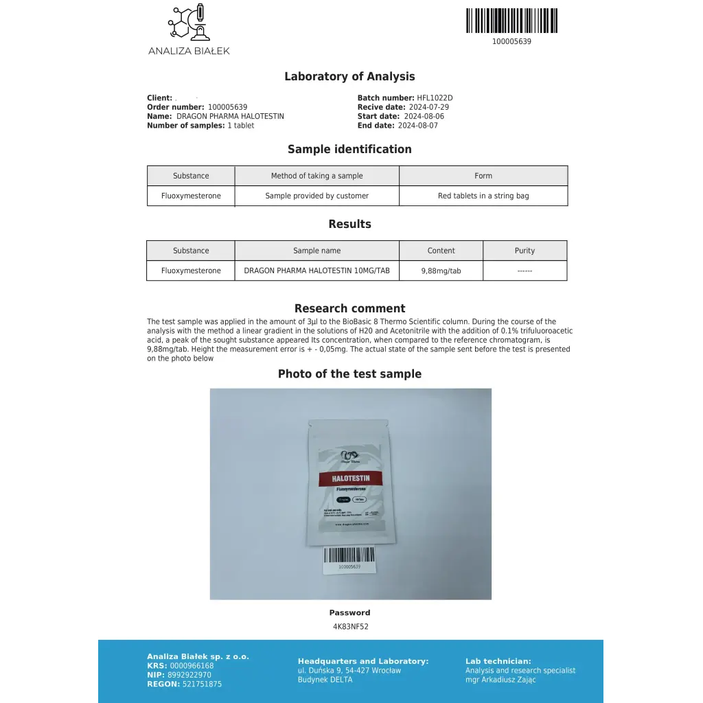 Halotestin 10mg